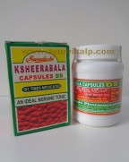 Swadeshi Udupi, KSHEERABALA DS, 100 Capsules,  Ideal Nervine Tonic